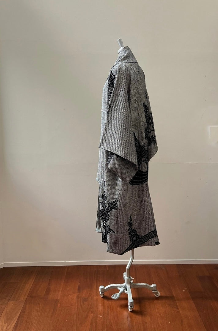 ABRIGO HAORI - Cárdigan Shibori