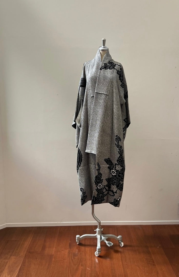 ABRIGO HAORI - Cárdigan Shibori